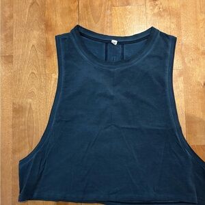 lululemon athletica Dark Blue Crop Top